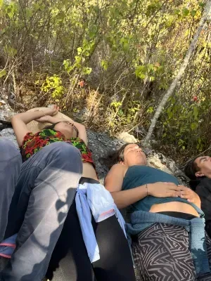 Meditación con rocas